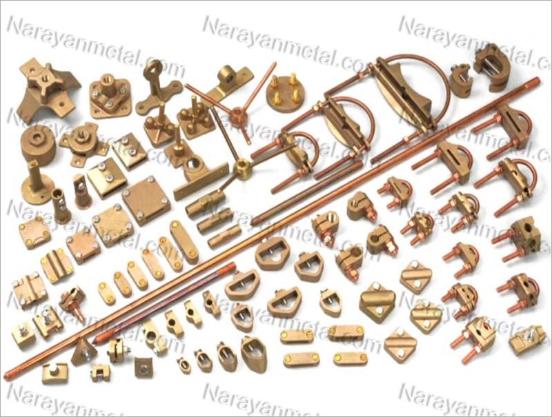 brass earthing accessories